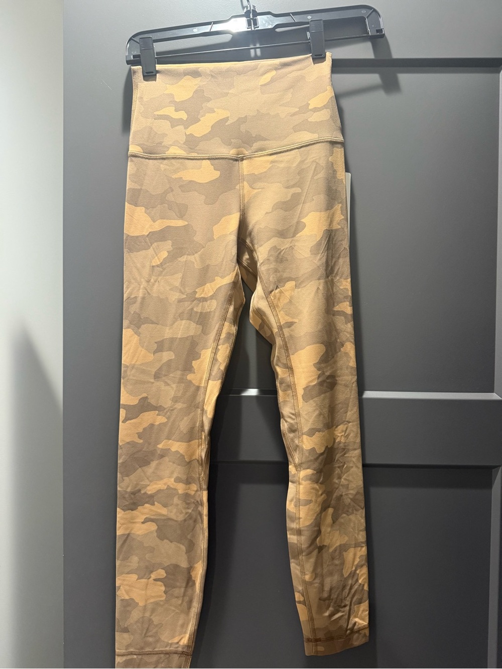 lululemon athletica Women's High-Rise Camo Leggings in Tan and Light Brown